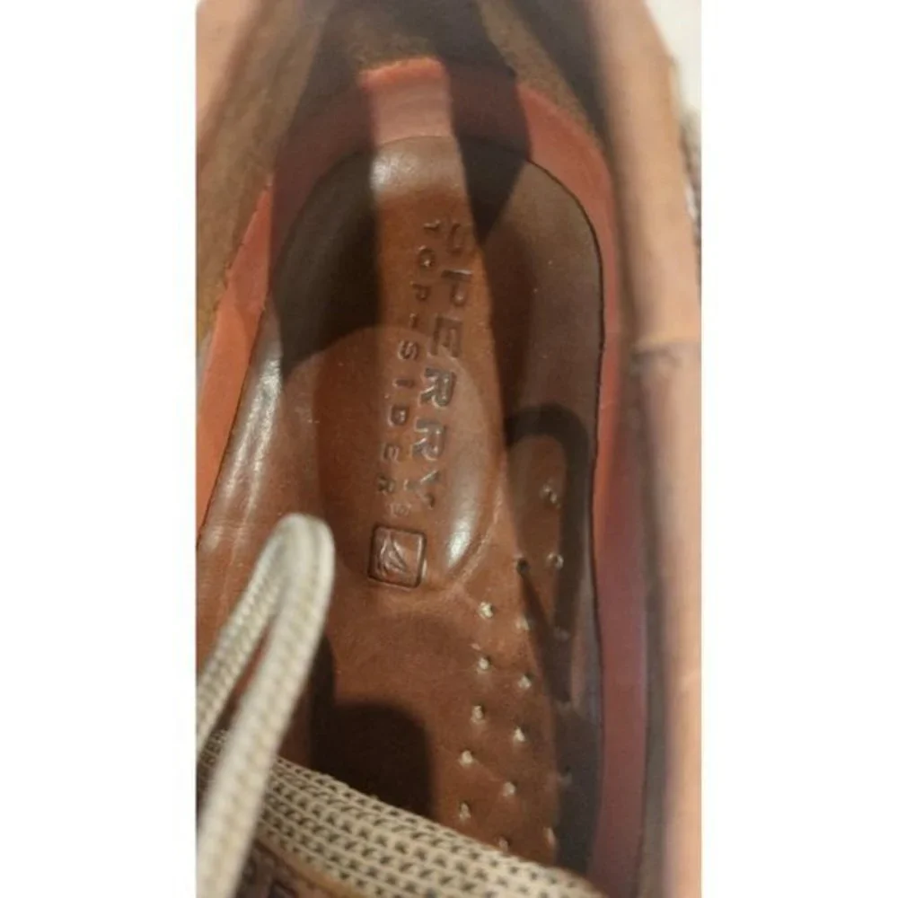 Sperry Top-sider Men's Billfish 3-Eye Boat Shoe Tan/Beige 0799023 Size‎ 9 Medium